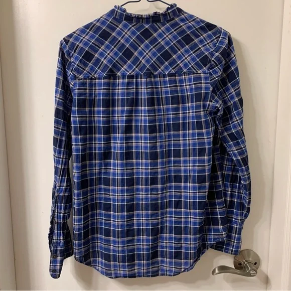 J. Crew Ruffle Popover Shirt - Picture 6 of 8